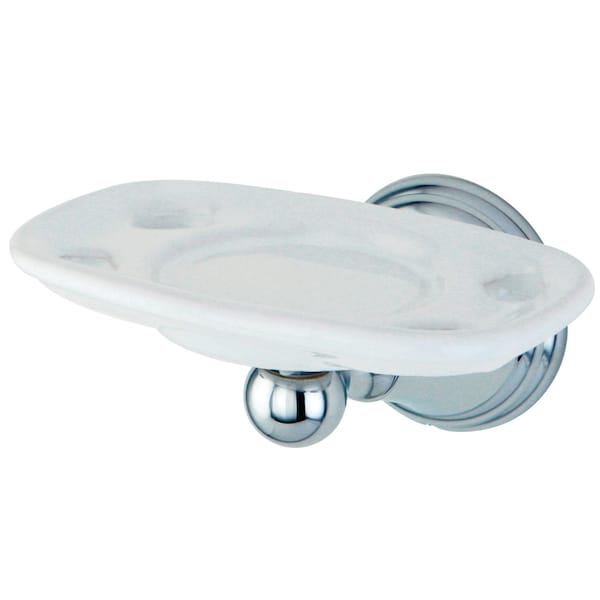 Governor Toothbrush W/ Tumbler Holders, Chrome